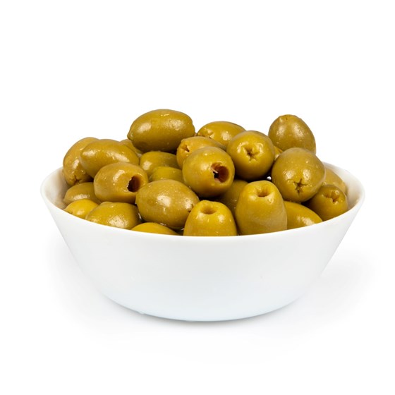 OLIVEN GRØNN STOR U/STEN 3 KG