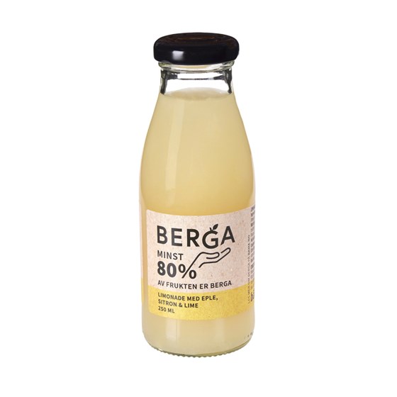 BERGA LIMONADE SITRON,LIME 24x