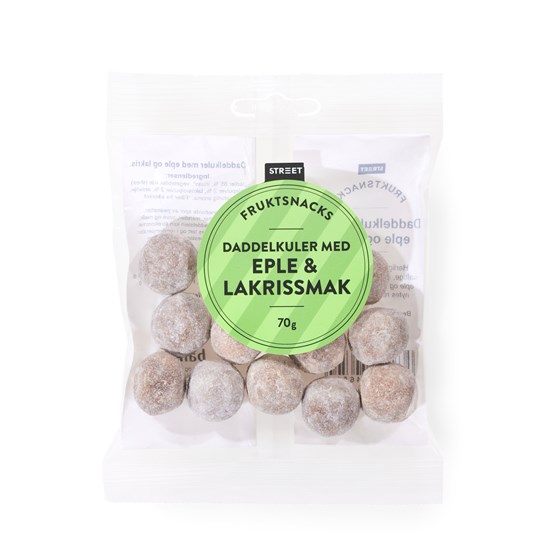 STREET DADDELKULER MED EPLE OG LAKRISSMAK 70g